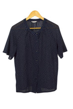 Load image into Gallery viewer, Reworked Polka Dot Print Blouse