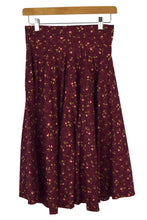 Load image into Gallery viewer, Reworked Red Floral Print Skirt