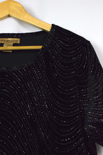 Load image into Gallery viewer, DEADSTOCK Notations Brand Velvet Top