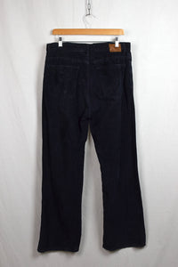 Black Corduroy Gap Brand Pants