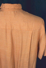 Load image into Gallery viewer, Orange Diamond Print Shirt