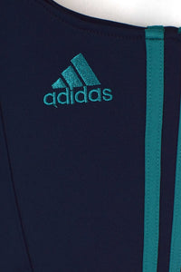 Reworked Adidas Brand Sports Crop Top