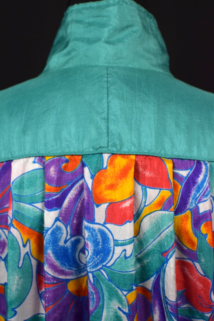 Floral Print Spray Jacket