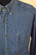 Load image into Gallery viewer, Reworked Crop Sonoma Brand Denim Top