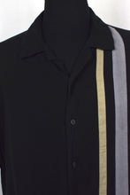 Load image into Gallery viewer, Black Silk Shirt