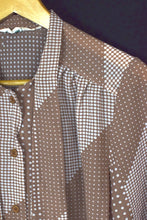 Load image into Gallery viewer, White Dot Print Blouse