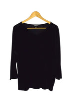 Load image into Gallery viewer, DKNY Brand Velour Top