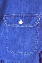 Load image into Gallery viewer, Denim Tie Up Top