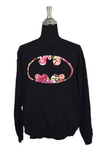 Load image into Gallery viewer, 2014 Floral Batman Print Sweatshirt