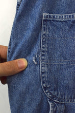 Load image into Gallery viewer, Bumblebee Print Denim Overalls