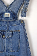 Load image into Gallery viewer, Cherokee Brand Short Denim Overalls