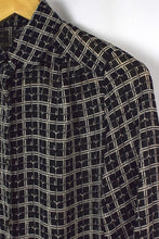 Load image into Gallery viewer, Reworked Checkered Print Blouse