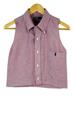 Load image into Gallery viewer, Reworked Cropped Ralph Lauren Brand Top