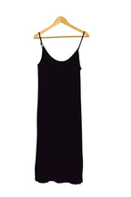 Load image into Gallery viewer, Black Velvet Dress
