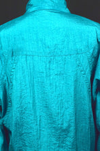Load image into Gallery viewer, 90s Blue Spray Jacket