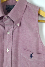 Load image into Gallery viewer, Reworked Cropped Ralph Lauren Brand Top