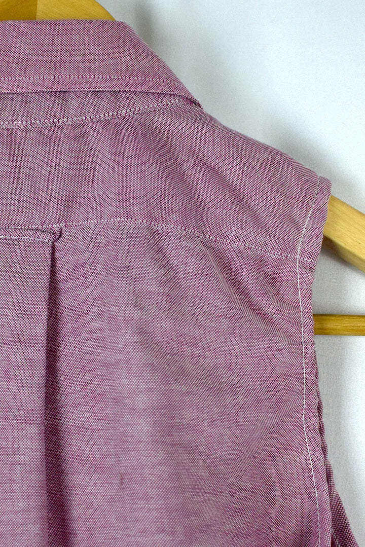 Reworked Cropped Ralph Lauren Brand Top