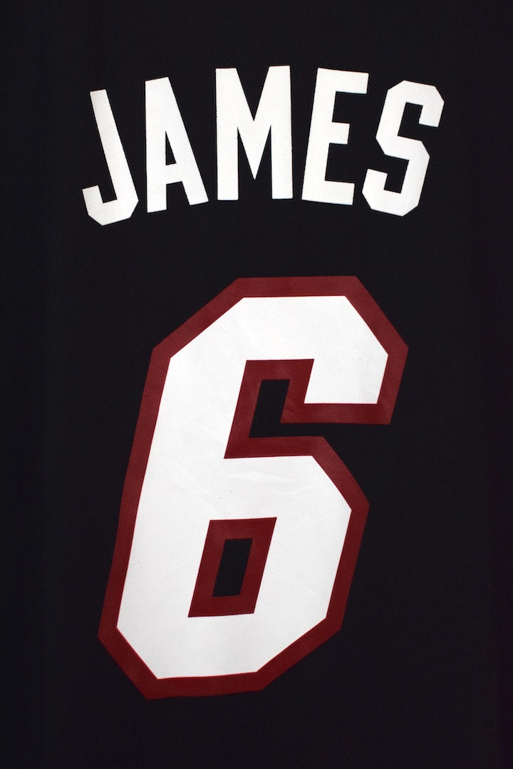 Lebron James Miami Heat NBA Jersey