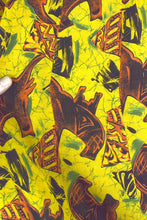 Load image into Gallery viewer, Reworked Abstract Elephant Print Skirt