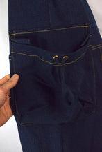 Load image into Gallery viewer, Reworked Denim Cargo Skirt