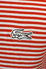 Load image into Gallery viewer, Striped Lacoste Brand Polo Shirt