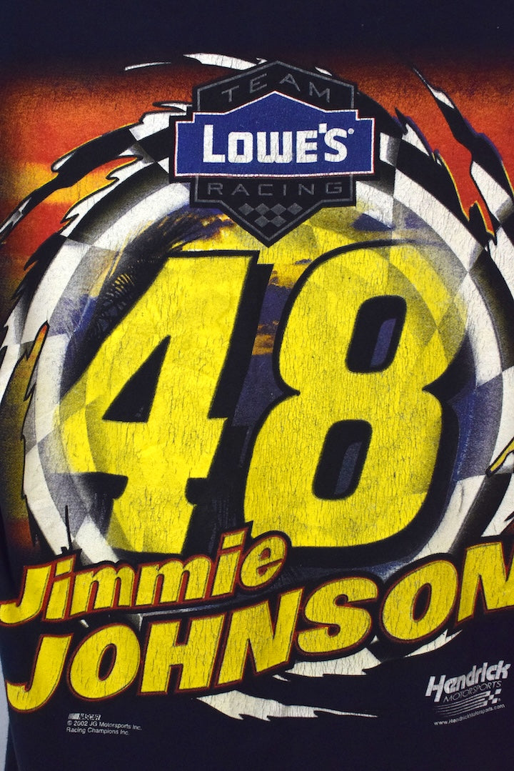 2002 California Kid Jamie Johnson NASCAR T-shirt