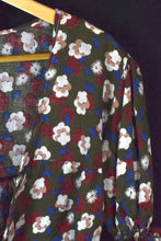 Load image into Gallery viewer, Reworked Floral Print Tie Up Top