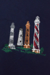 80s/90s Lighthouse Cardigan