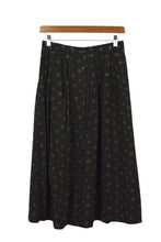 Load image into Gallery viewer, Green Floral Print Skirt