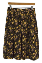Load image into Gallery viewer, Reworked Yellow Rose Print Skirt