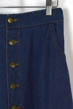Load image into Gallery viewer, Reworked Denim Skirt