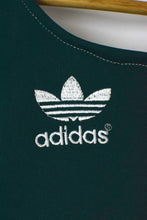 Load image into Gallery viewer, Reworked Adidas Brand Crop Top