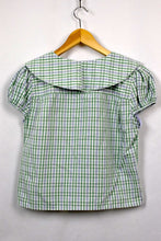 Load image into Gallery viewer, Reworked Izod Checkered Blouse