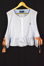 Load image into Gallery viewer, Reworked Ralph Lauren Brand Baby Doll Top