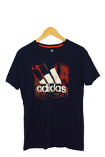 Load image into Gallery viewer, Ladies Navy Adidas T-shirt