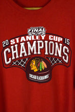 Load image into Gallery viewer, 2015 Chicago Blackhawks NHL Champions T-shirt