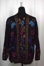 Load image into Gallery viewer, 80s/90s Abstract Floral Knitted Jumper