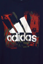 Load image into Gallery viewer, Ladies Navy Adidas T-shirt