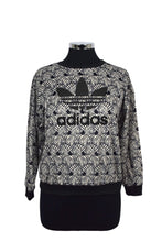 Load image into Gallery viewer, Youth Adidas Brand Zebra Print Sweatshirt