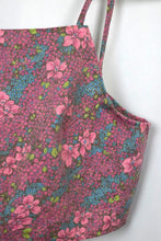 Load image into Gallery viewer, Reworked Floral Print Denim Top