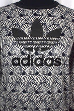 Load image into Gallery viewer, Youth Adidas Brand Zebra Print Sweatshirt