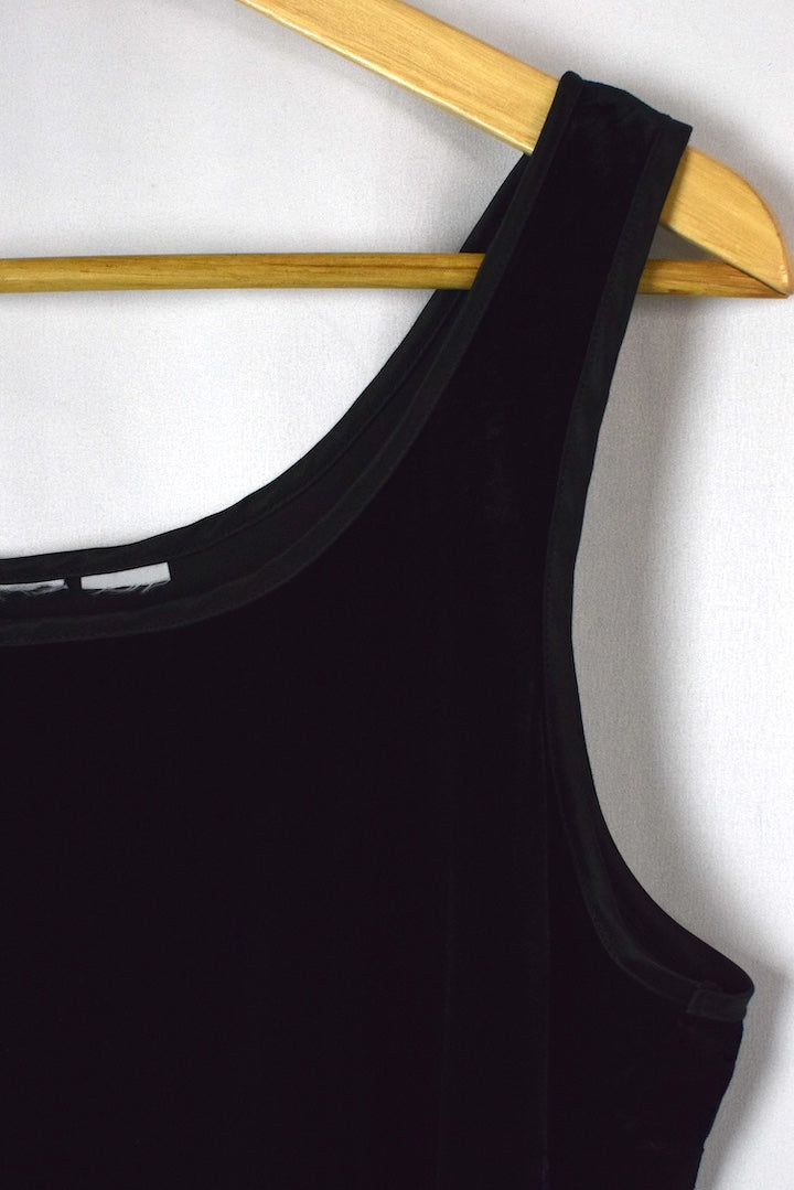 Black Velvet Top