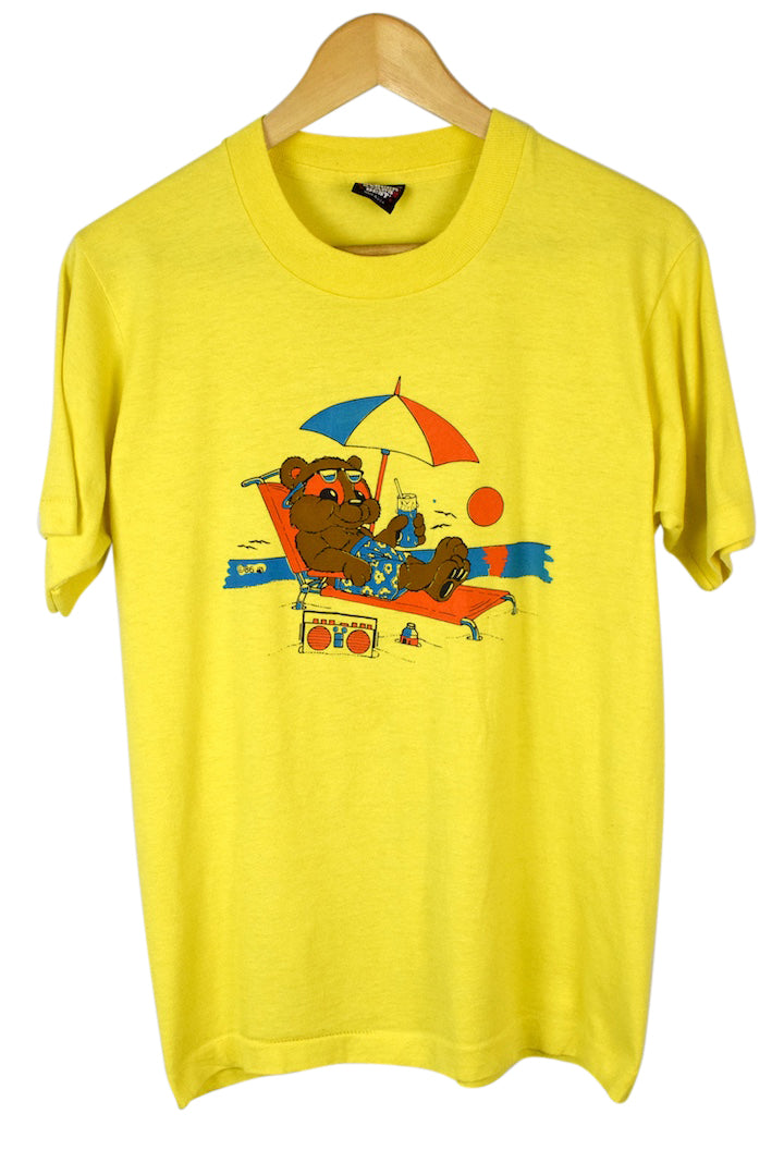 1986 Holiday Bear T-shirt