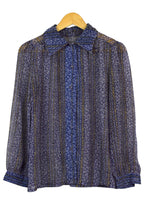 Load image into Gallery viewer, Reworked Floral Print Blouse