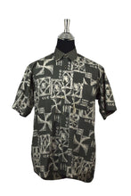 Load image into Gallery viewer, Manhattan Brand Abtract Print Silk Shirt