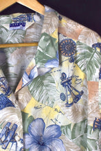 Load image into Gallery viewer, Floral Nautical Print Top