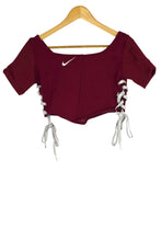 Load image into Gallery viewer, Reworked Nike Brand Crop Top