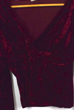 Load image into Gallery viewer, Velour Top