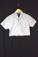 Load image into Gallery viewer, Reworked Ralph Lauren Brand Crop Top