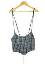 Load image into Gallery viewer, Reworked Ralph Lauren Corset Style Top
